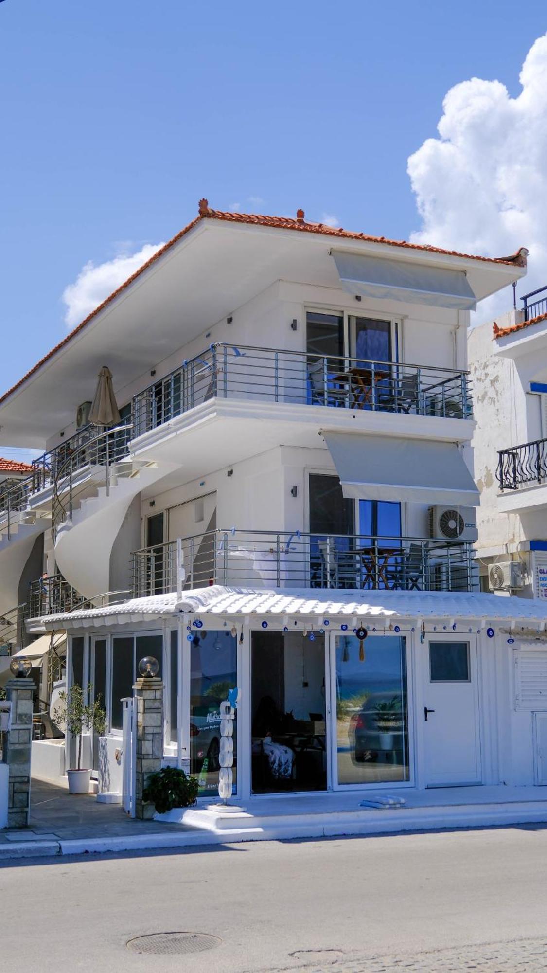 Cocoon Hotel-Beach Bar Sarti Esterno foto