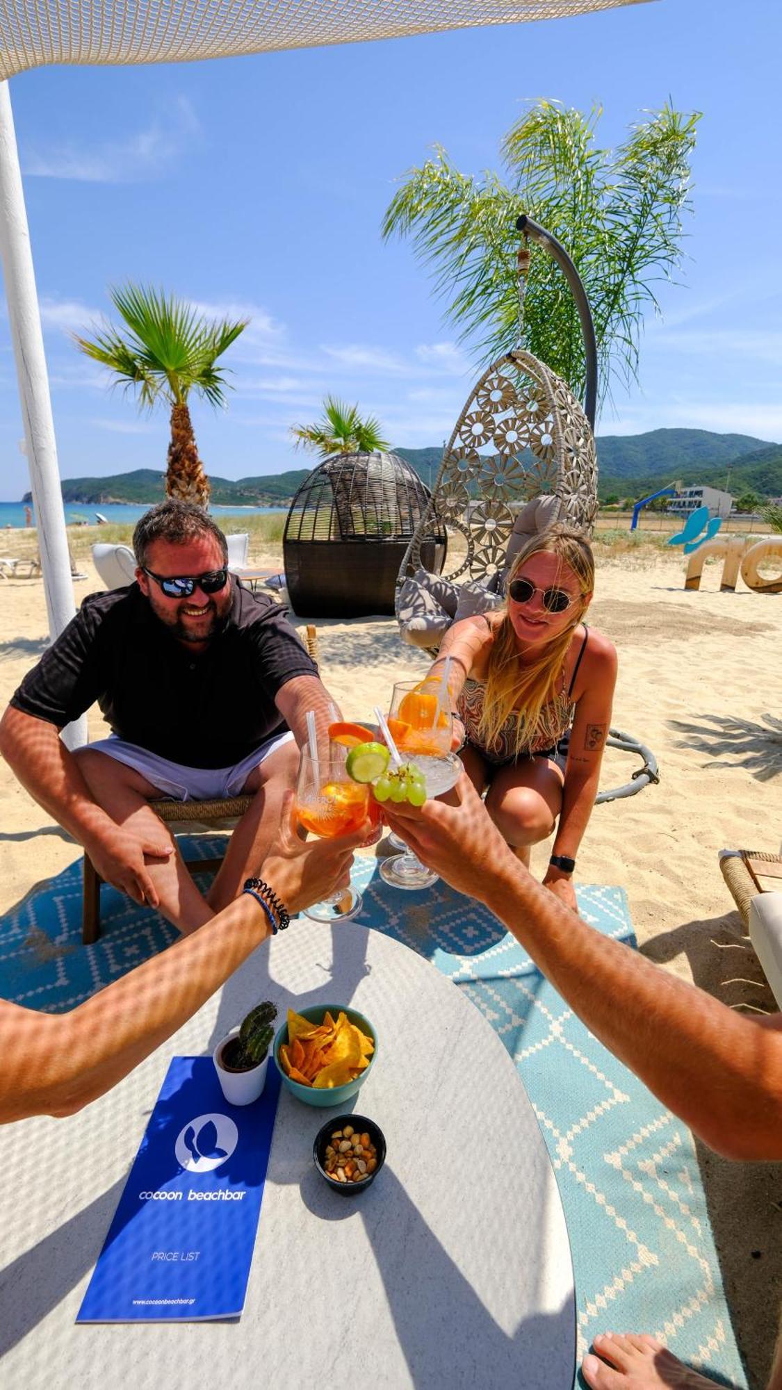 Cocoon Hotel-Beach Bar Sarti Esterno foto