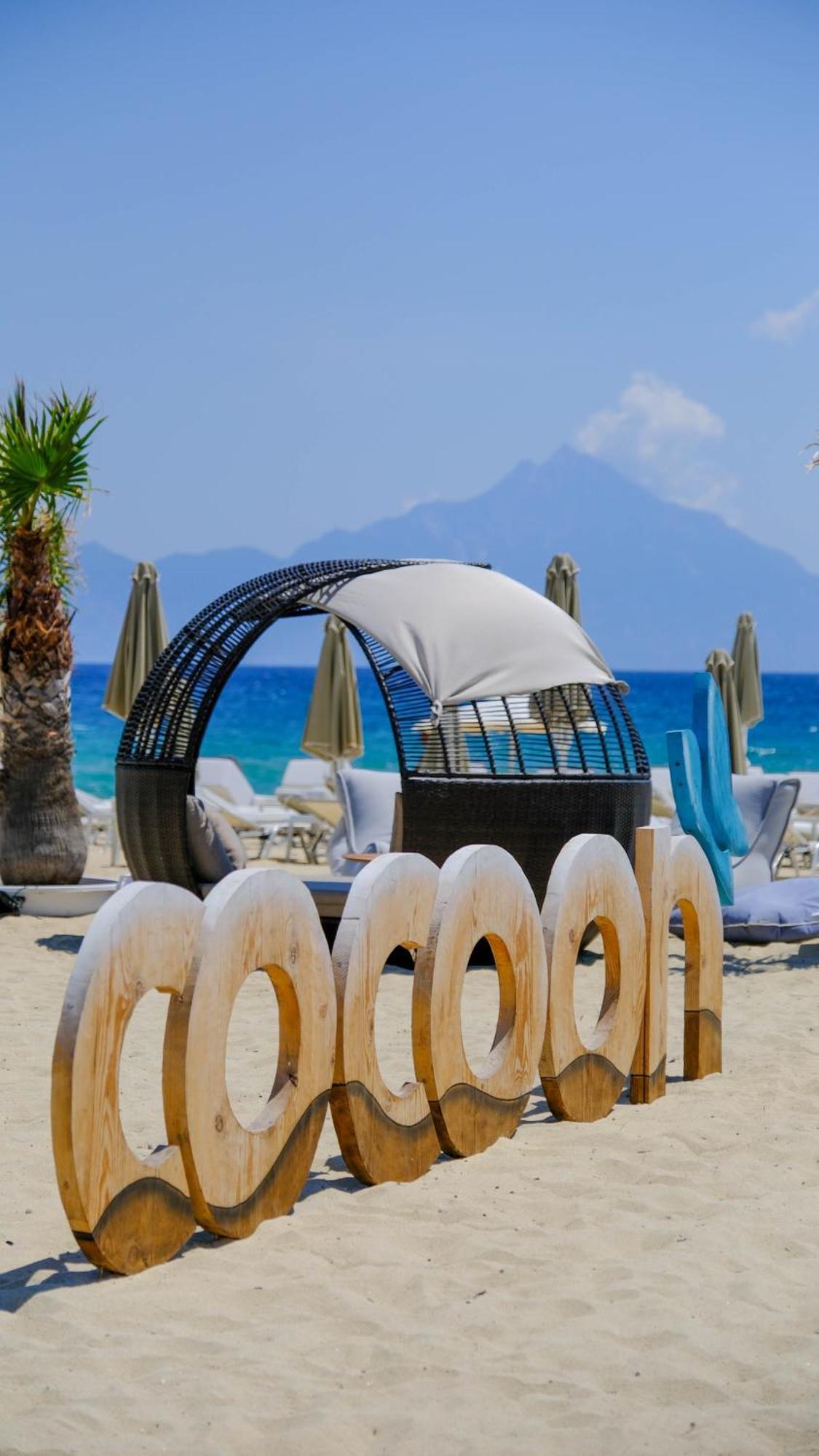 Cocoon Hotel-Beach Bar Sarti Esterno foto